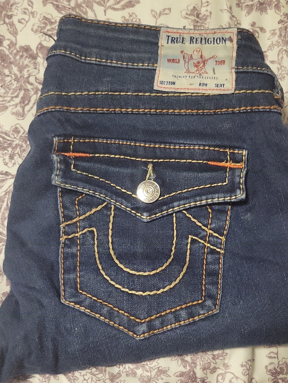 True Religion Women's Blue Jeans